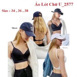 ÁO HỞ LƯNG 2577 - MÀU TRẮNG