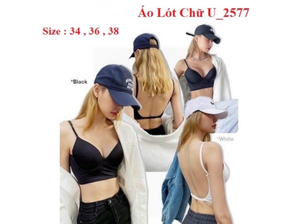 ÁO HỞ LƯNG 2577 - MÀU TRẮNG