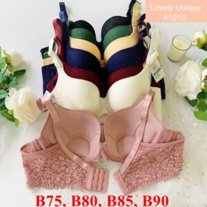 ÁO LOVELY CÀI 3 MỎNG ÉP REN 1210 -  MÀU TRẮNG