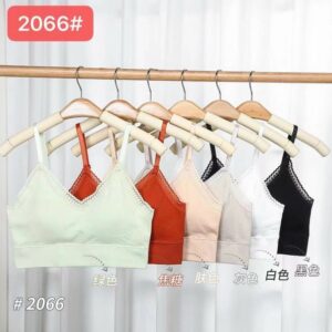 ÁO BRA DỆT 2066  -  MÀU ĐEN